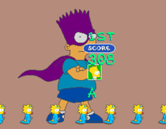 The Simpsons (4 Players World, set 1) -  - User Screenshot